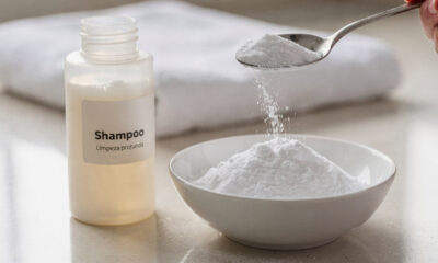 Misturar shampoo com bicarbonato de sódio: por que é recomendado e para que serve