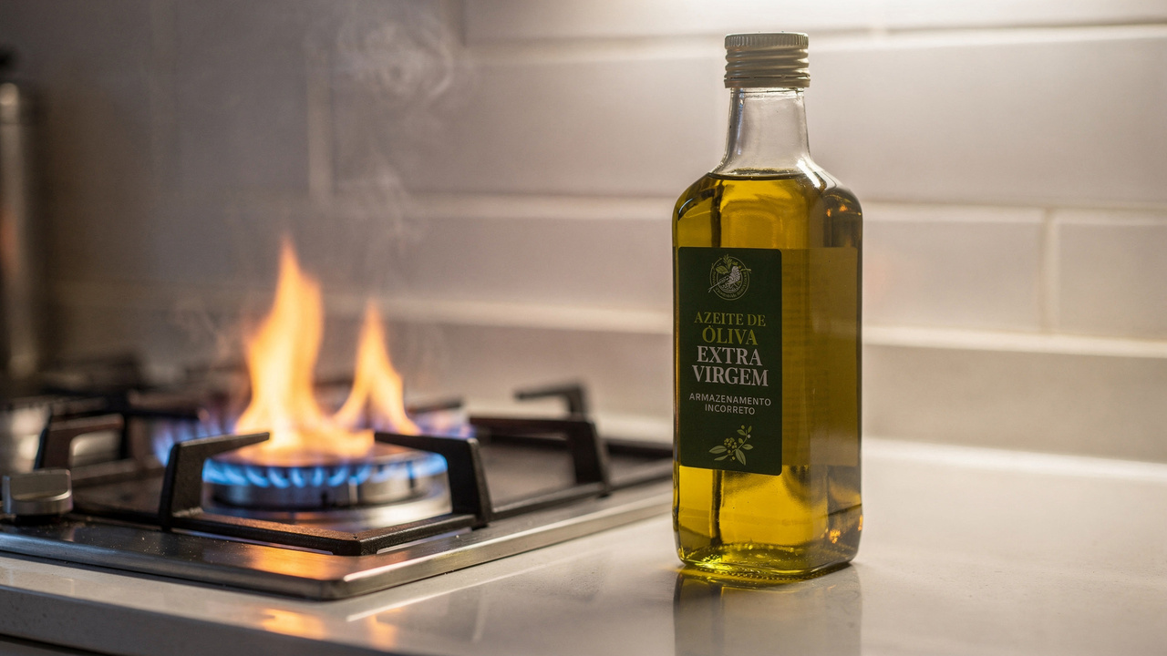 A maioria guarda o azeite no lugar errado e esse erro comum pode arruinar o sabor em poucas semanas