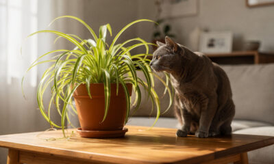 Essas 5 plantas são seguras para casas com gatos e que ajudam a manter o ambiente verde
