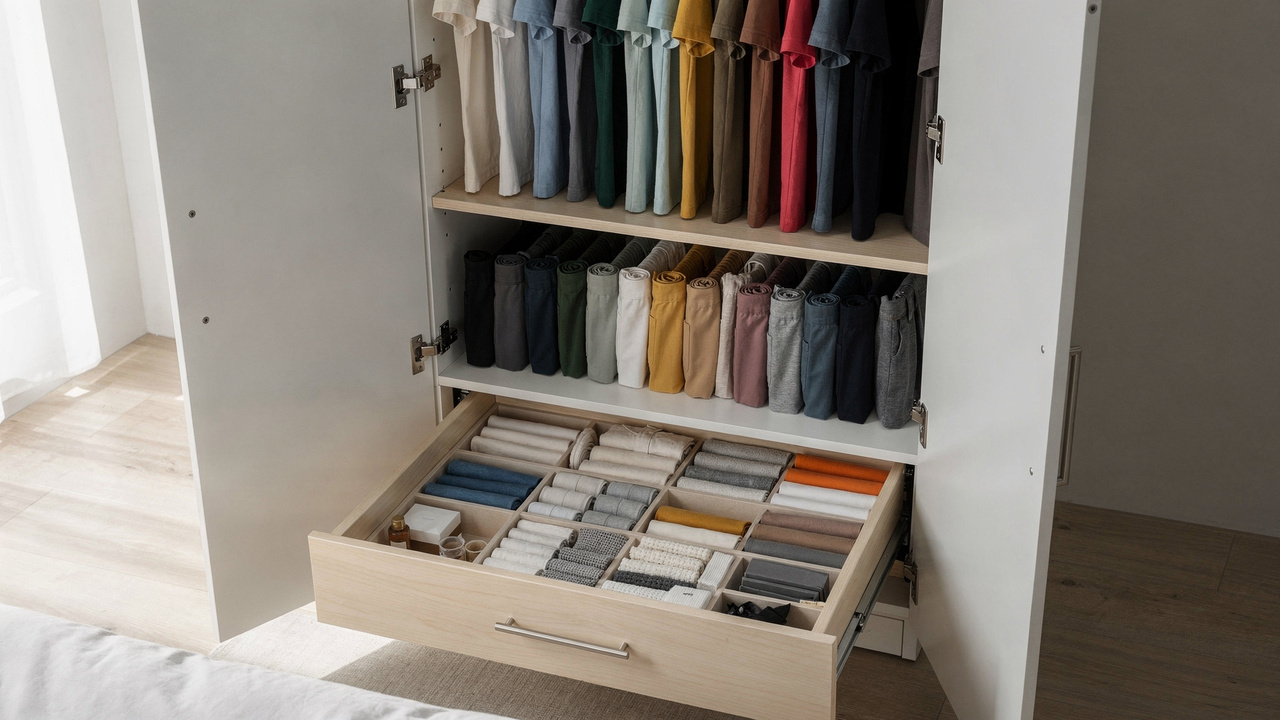 Conheça as dobras inteligentes que as organizadoras usam para triplicar o espaço no guarda-roupa
