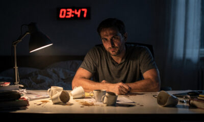 Como a privação de sono destrói foco, humor e percepção mesmo sem sinais óbvios no começo