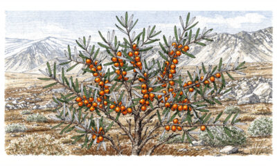 A planta que desafia o clima extremo e reúne Ômega 3, 6, 7 e 9 naturalmente