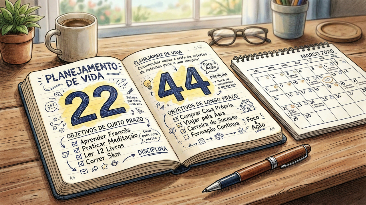 Esses números estão ligados à disciplina e construção de futuro