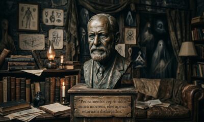 Sigmund Freud, neurologista e criador da psicanálise: "Pensamentos reprimidos nunca morrem, eles apenas retornam disfarçados."