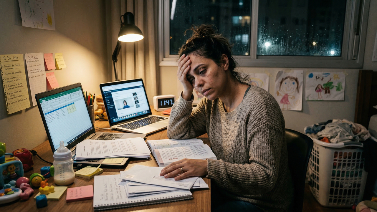 O que a psicologia explica sobre quem se sente sempre no limite mesmo tentando dar conta de tudo