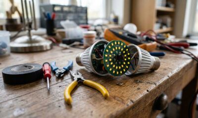 Milhões de pessoas ignoram esse detalhe e acabam jogando fora lâmpadas LED antes da hora