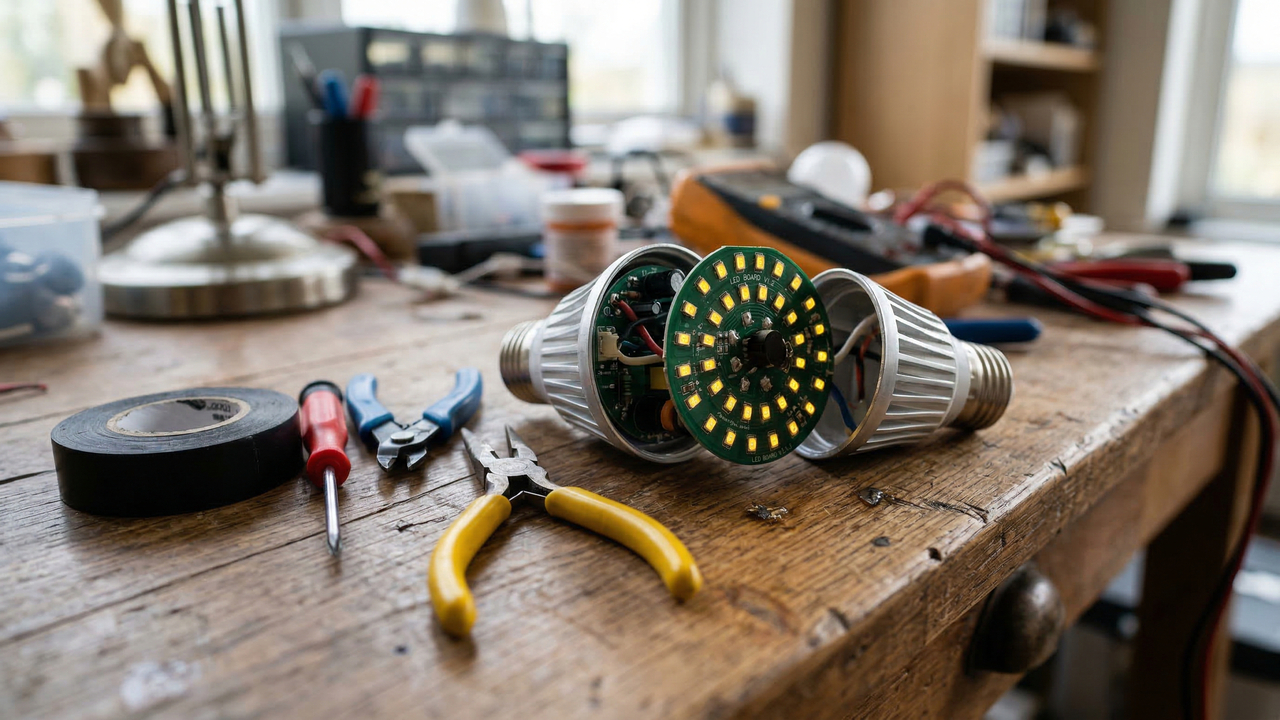 Milhões de pessoas ignoram esse detalhe e acabam jogando fora lâmpadas LED antes da hora