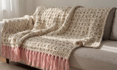 Como o acabamento da manta de crochê Caraíba valoriza qualquer ambiente da casa