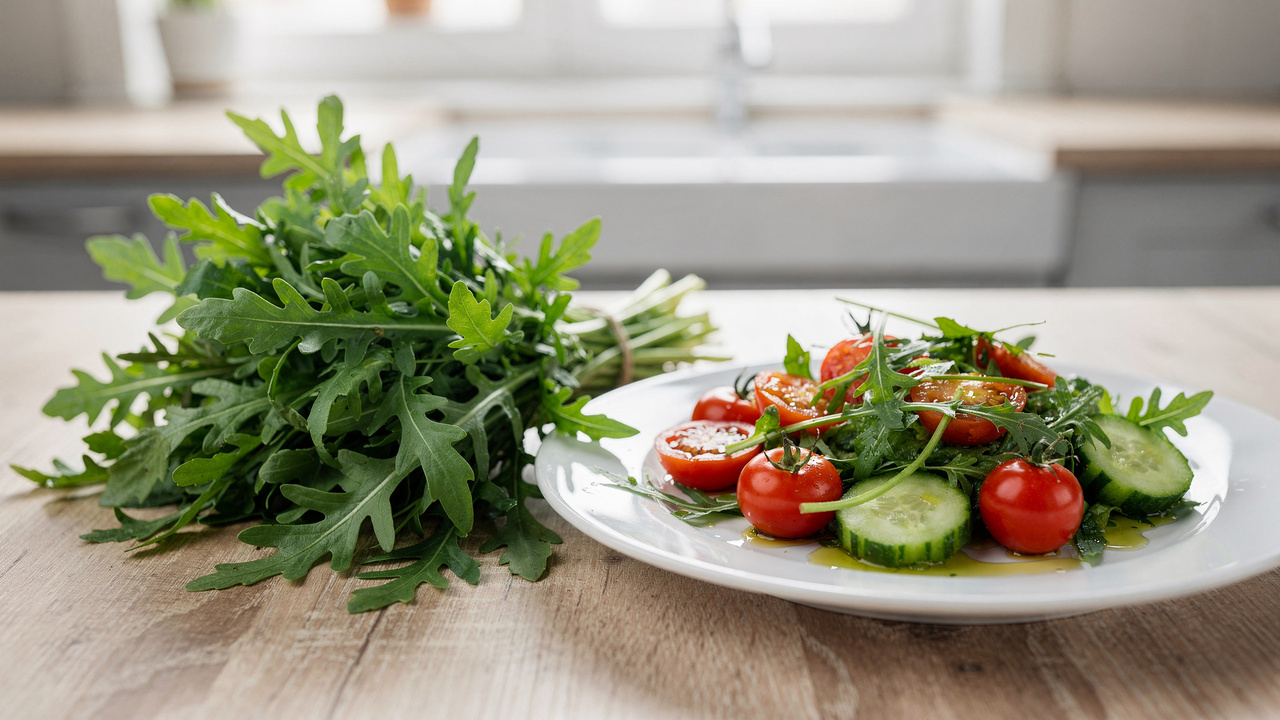 Os benefícios da rúcula para saúde que muita gente ainda não conhece