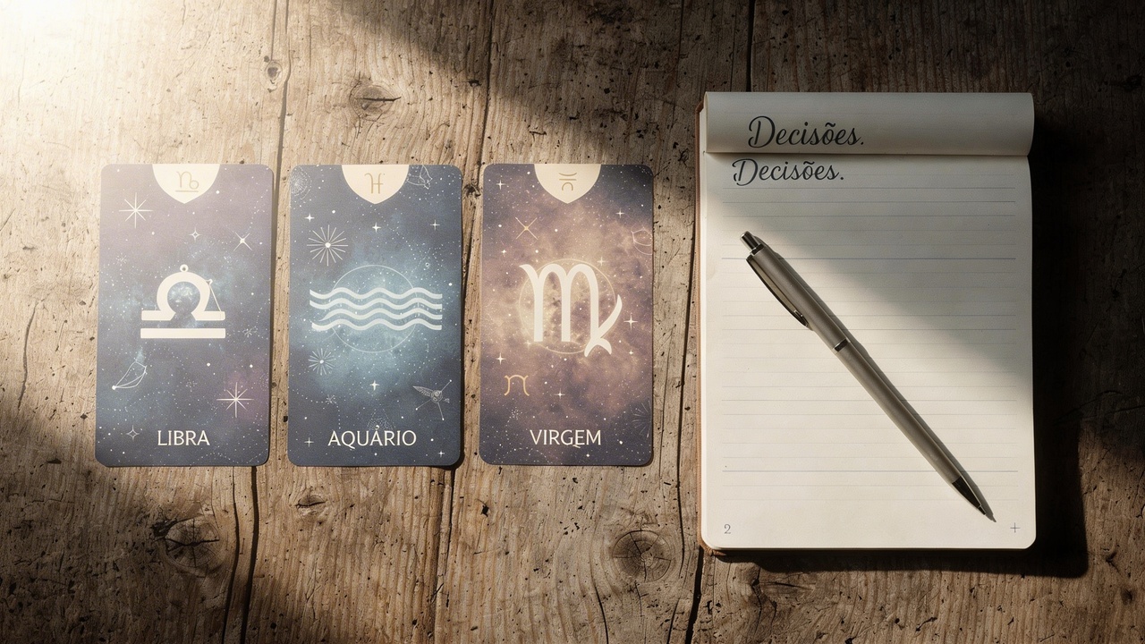 Os 3 signos que podem sentir mais clareza para decisões importantes e enxergar melhor os próximos passos