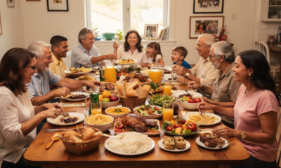Quando a casa ficava cheia de parentes e a alegria tomava conta