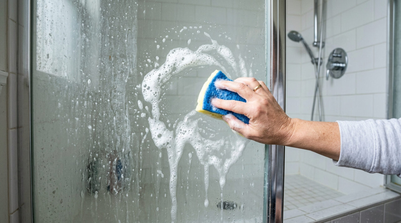 Limpar o box do banheiro com vinagre, água e bicarbonato: para que serve e por que todos recomendam