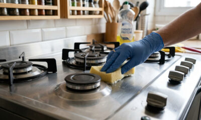 Lavar o fogão com água morna, suco de limão e detergente: para que serve e quando fazer