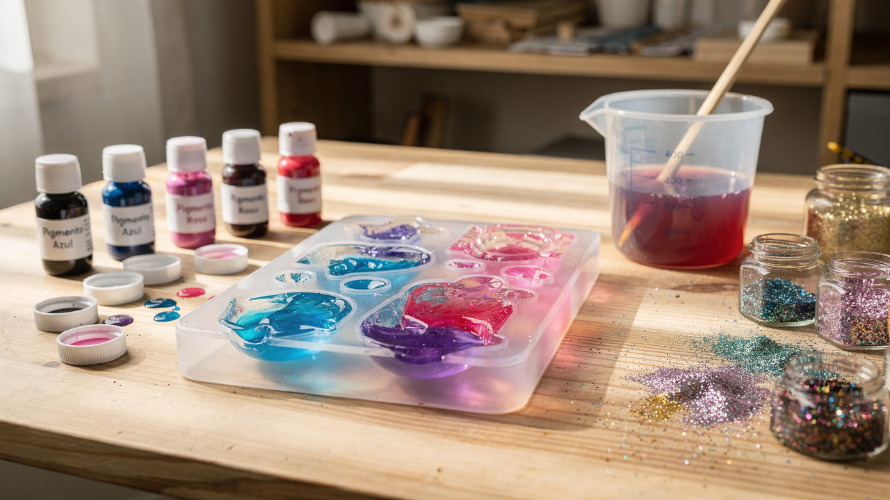 Aprenda a fazer peças em resina para faturar com artesanato e garanta sua renda extra em 2026