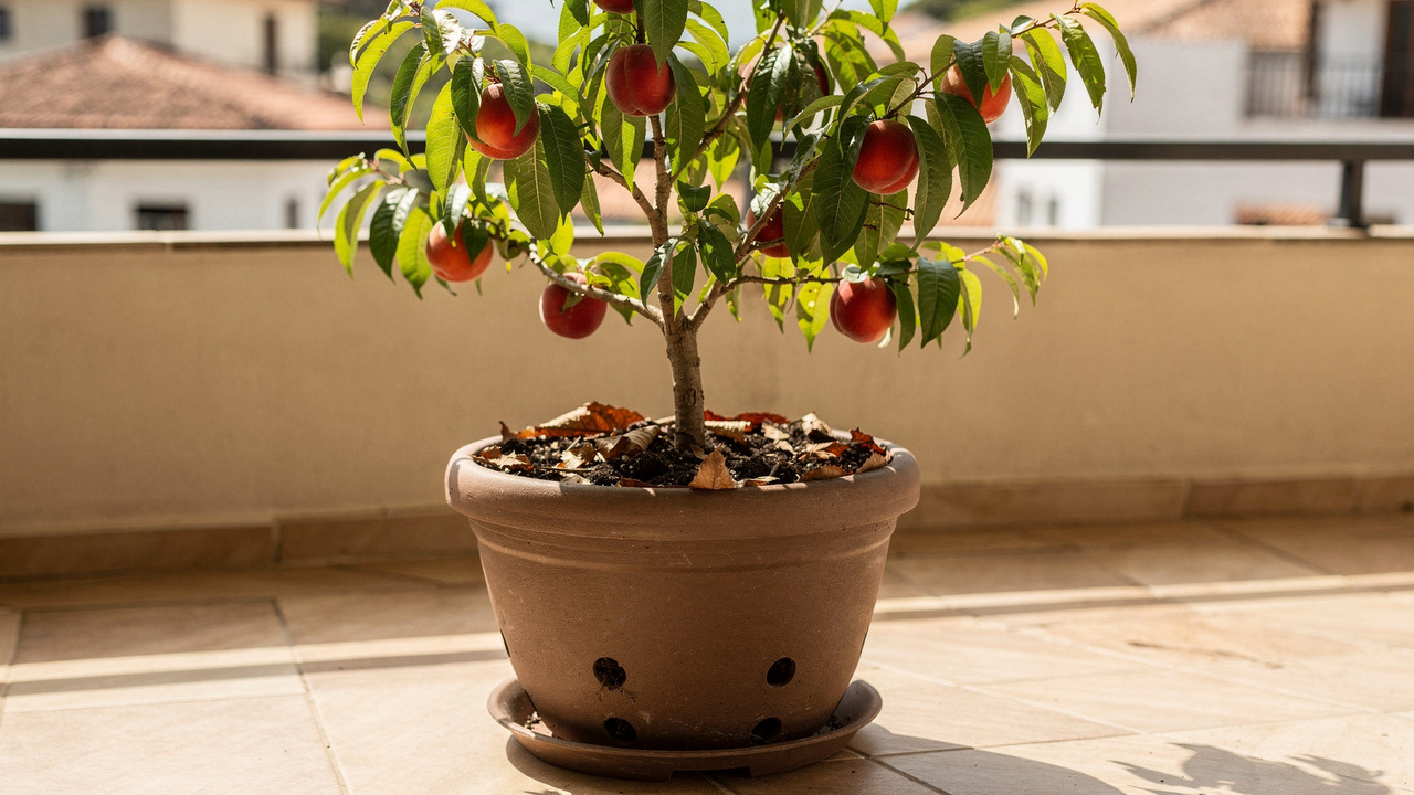 Como plantar nectarina em vasos e fazer a árvore produzir mesmo em pouco espaço