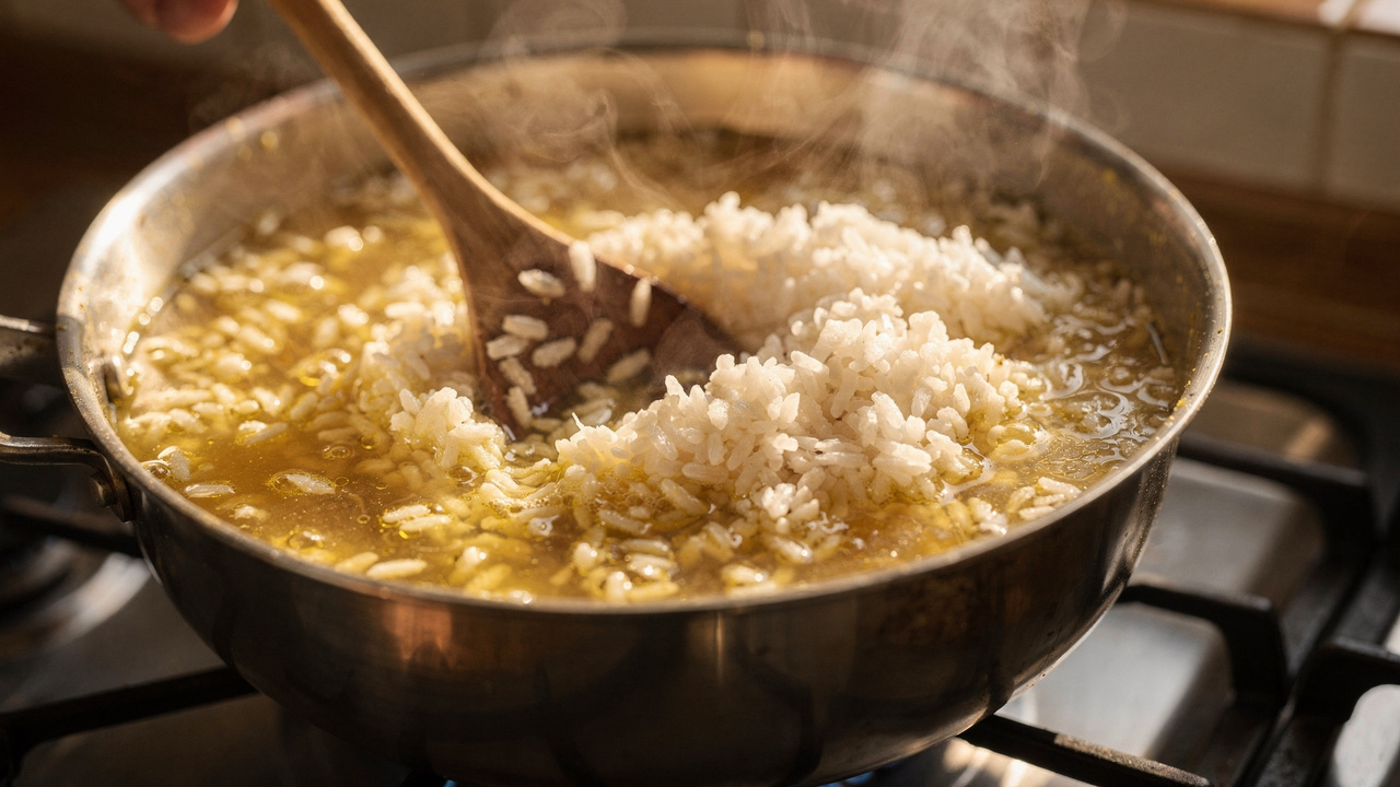 Arroz sem graça nunca mais: o ingrediente que transforma o arroz branco em um prato mais aromático e saboroso