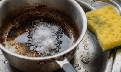 Adeus panela queimada: esse truque simples com sal pode facilitar a limpeza da panela
