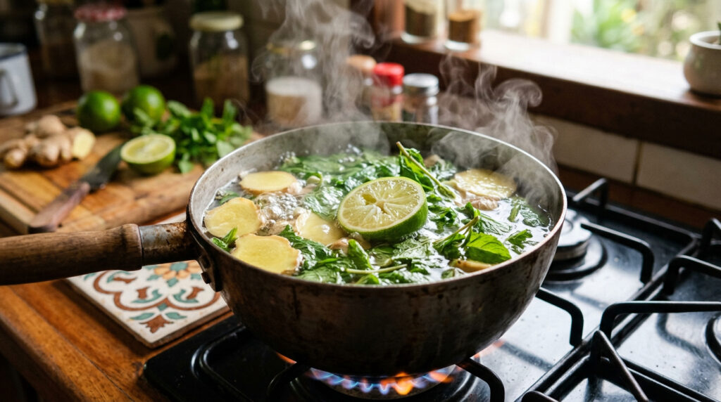 Ferver gengibre, limão e hortelã: por que é recomendado, quais são os seus benefícios e