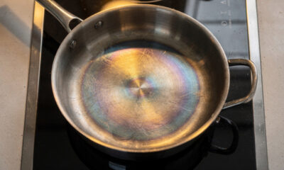 O que significa quando a panela de inox muda de cor depois do fogo e como isso afeta o uso