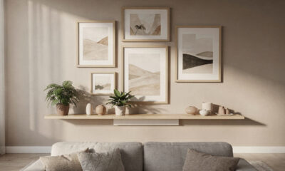 Diga adeus às paredes vazias com estas 5 ideias modernas e baratas de decoração