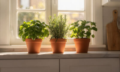 Cozinhas sem plantas estão fora de moda: 5 ideias para adicioná-las sem perder espaço ou conforto