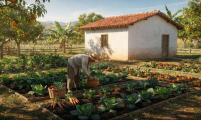 A vida no campo que quase não depende de dinheiro ainda existe em alguns lugares