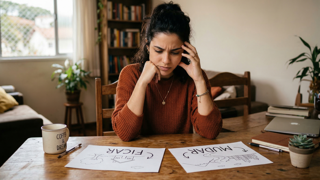 O que a psicologia explica sobre o medo de mudar e enfrentar novas fases da vida