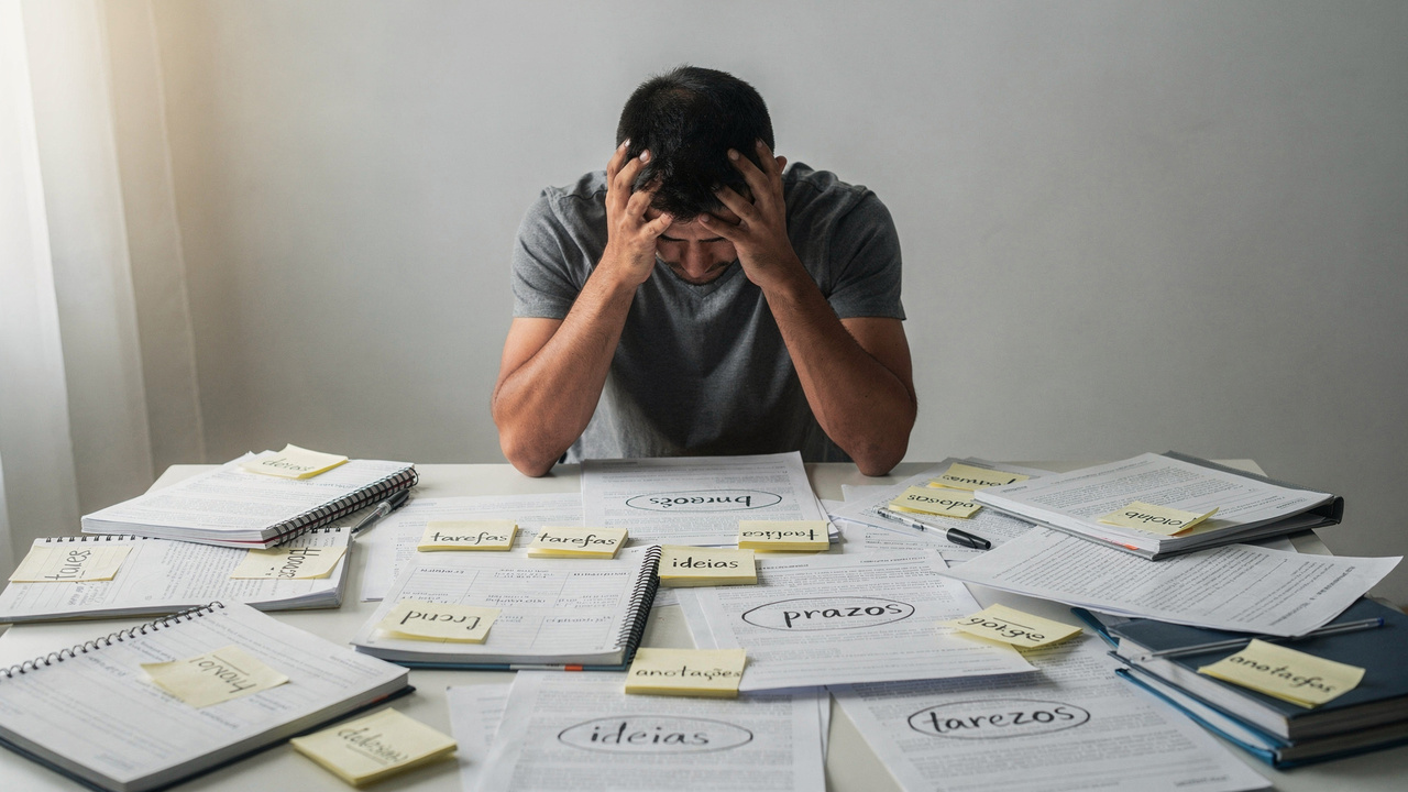 Quando a mente não descansa e transforma tudo em preocupação
