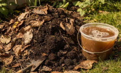 Esqueça os fertilizantes: método simples que transforma folhas secas em solo fértil