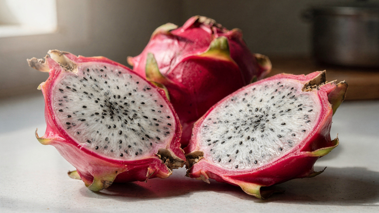 Essa fruta colorida rica em vitaminas está chamando atenção por causa da cor intensa e do valor nutricional