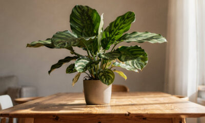 A Calathea pode ser exigente, mas vira uma joia da casa quando recebe os cuidados certos