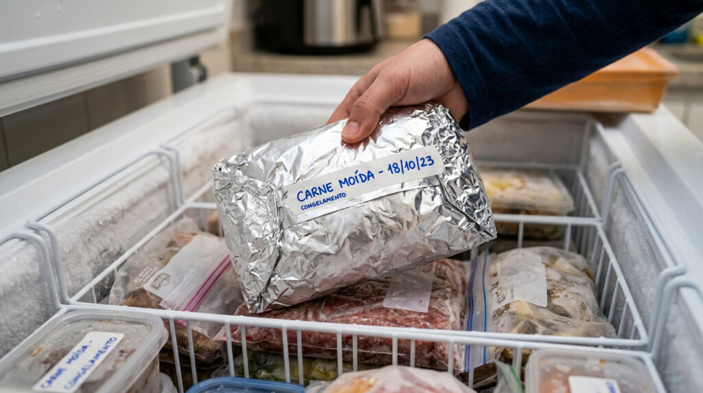 Colocar papel alumínio no congelador virou o truque doméstico infalível que cada vez mais pessoas estão usando