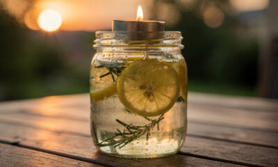 Aprenda a fazer a vela perfumada caseira que afasta os mosquitos e deixa a casa cheirosa