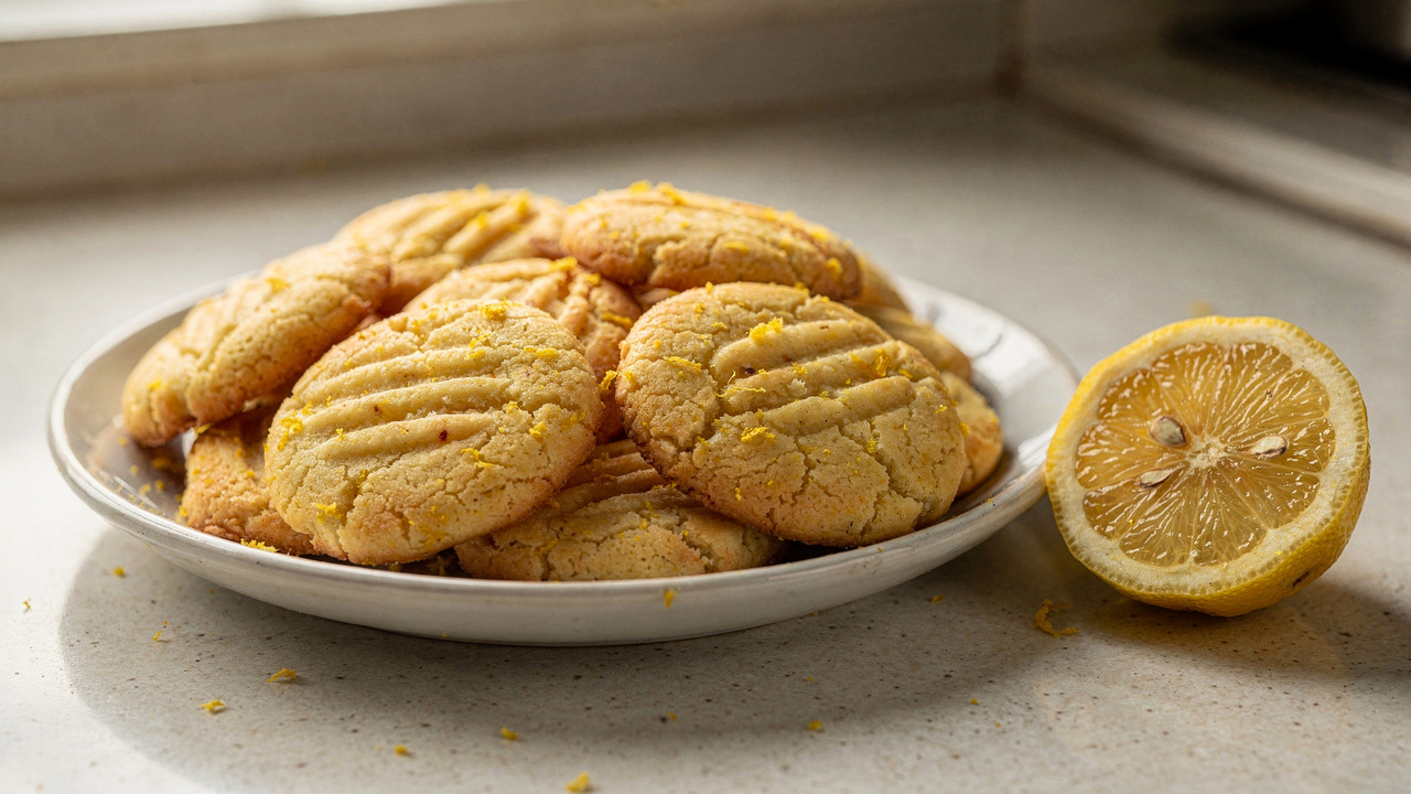Misture manteiga, polvilho doce e raspas de limão e faça um sequilho que derrete na boca