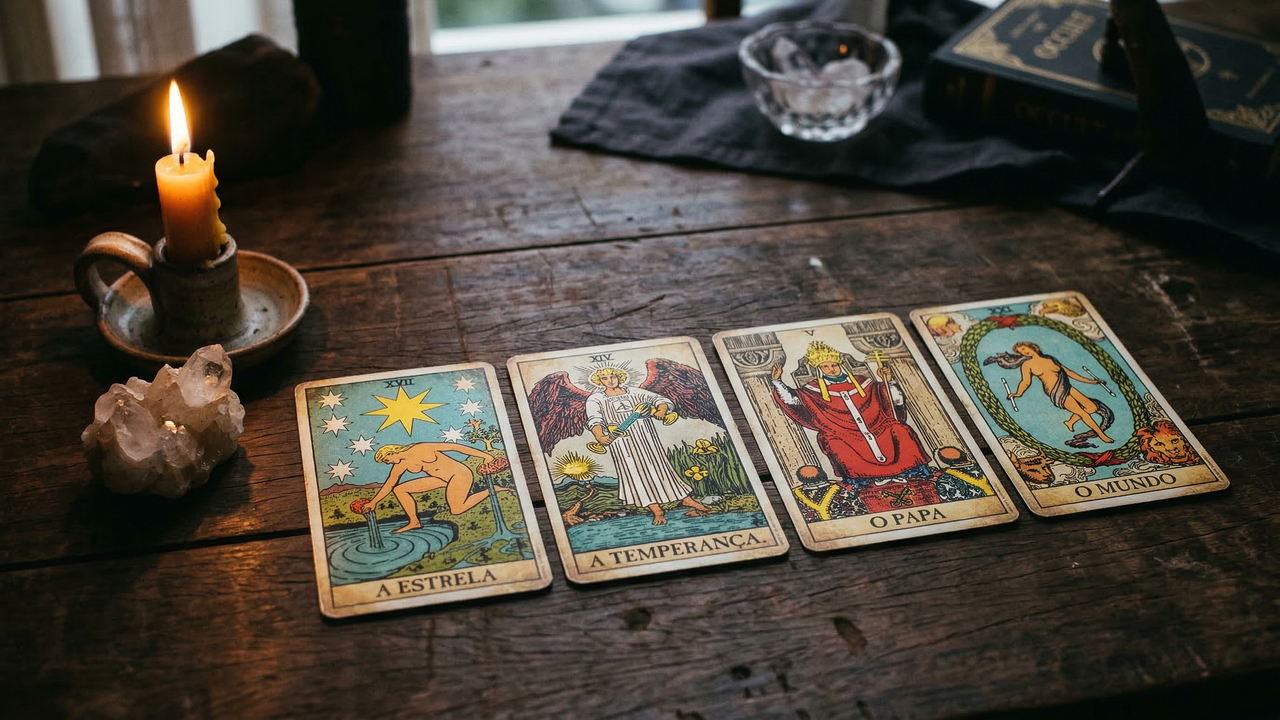 As 4 cartas do tarot que indicam proteção espiritual reforçada e uma energia mais segura agora