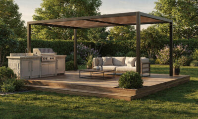 Empreiteiros pediram quase R$ 800 mil por este quintal e ele decidiu construir tudo sozinho