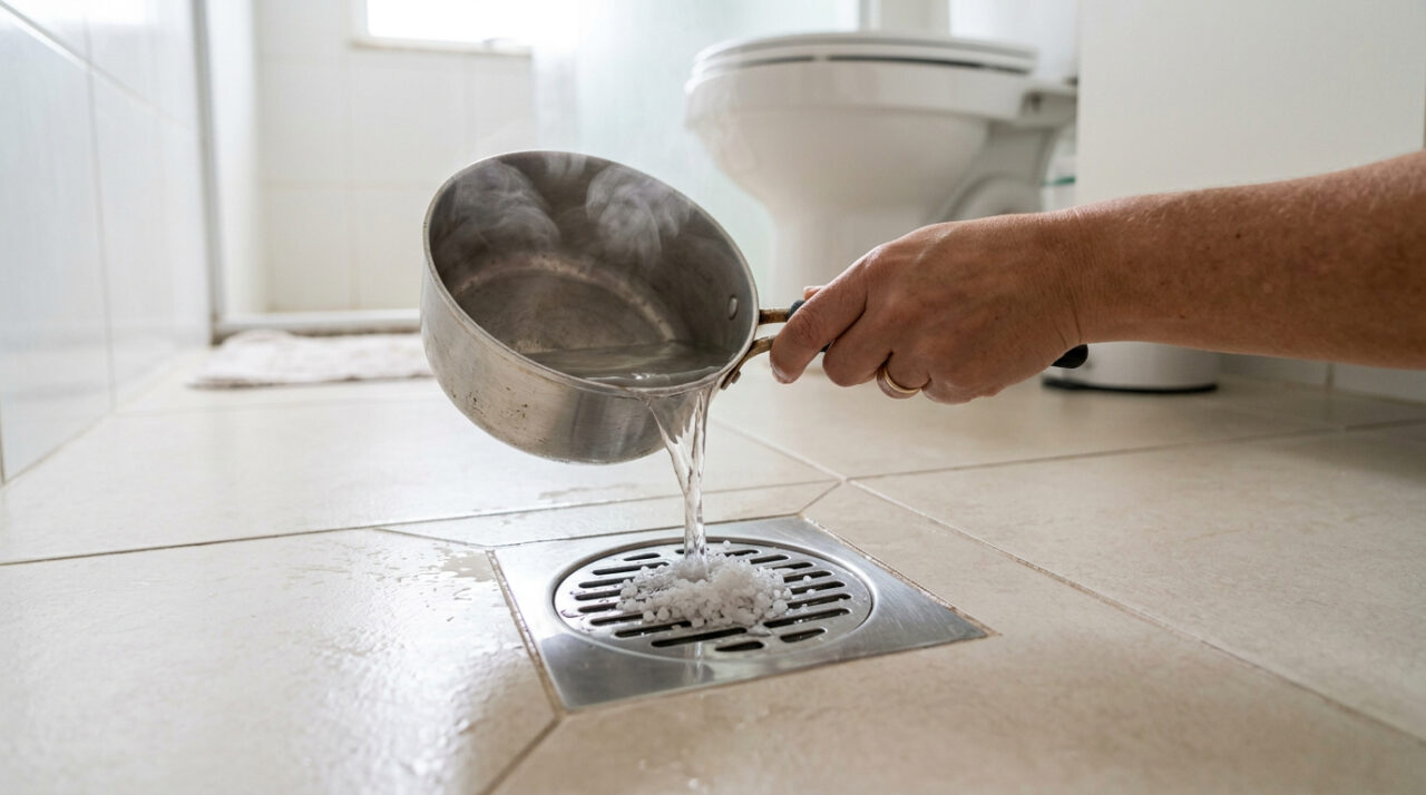 Colocar sal grosso no ralo do banheiro: para que serve e por que encanadores recomendam essa prática
