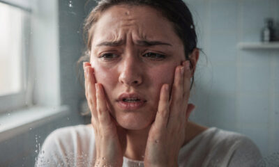 Fazer isso ao acordar reduz o inchaço no rosto e define o contorno facial