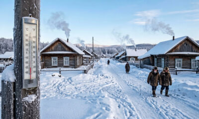 A vida em Oymyakon, a vila mais fria do planeta, onde o frio extremo pode matar em minutos