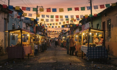 Festas juninas que envolviam o bairro inteiro com bandeirinhas feitas à mão