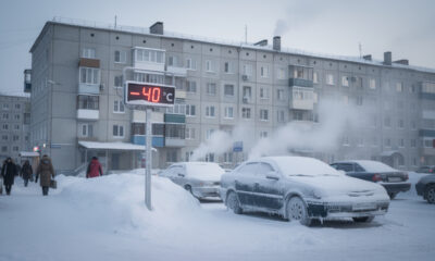 A cidade mais fria do mundo mostra como o dia a dia se adapta ao gelo permanente