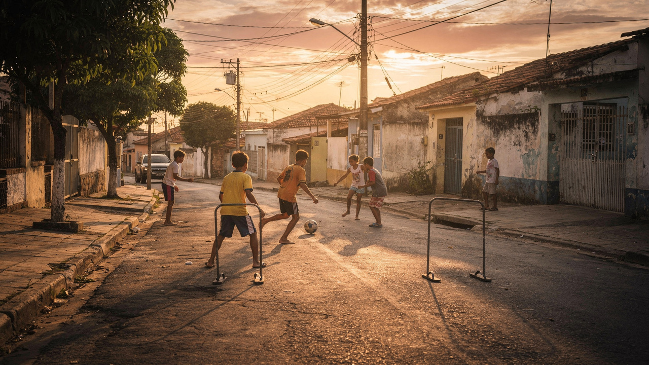 Quem cresceu nessa época vai lembrar das tardes cheias de brincadeiras na rua