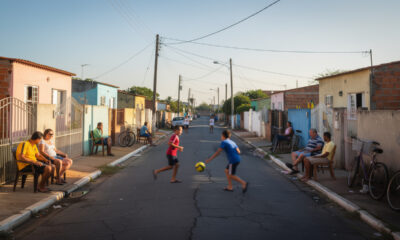 Coisas simples como conhecer os vizinhos tornavam a vida mais leve e protegida