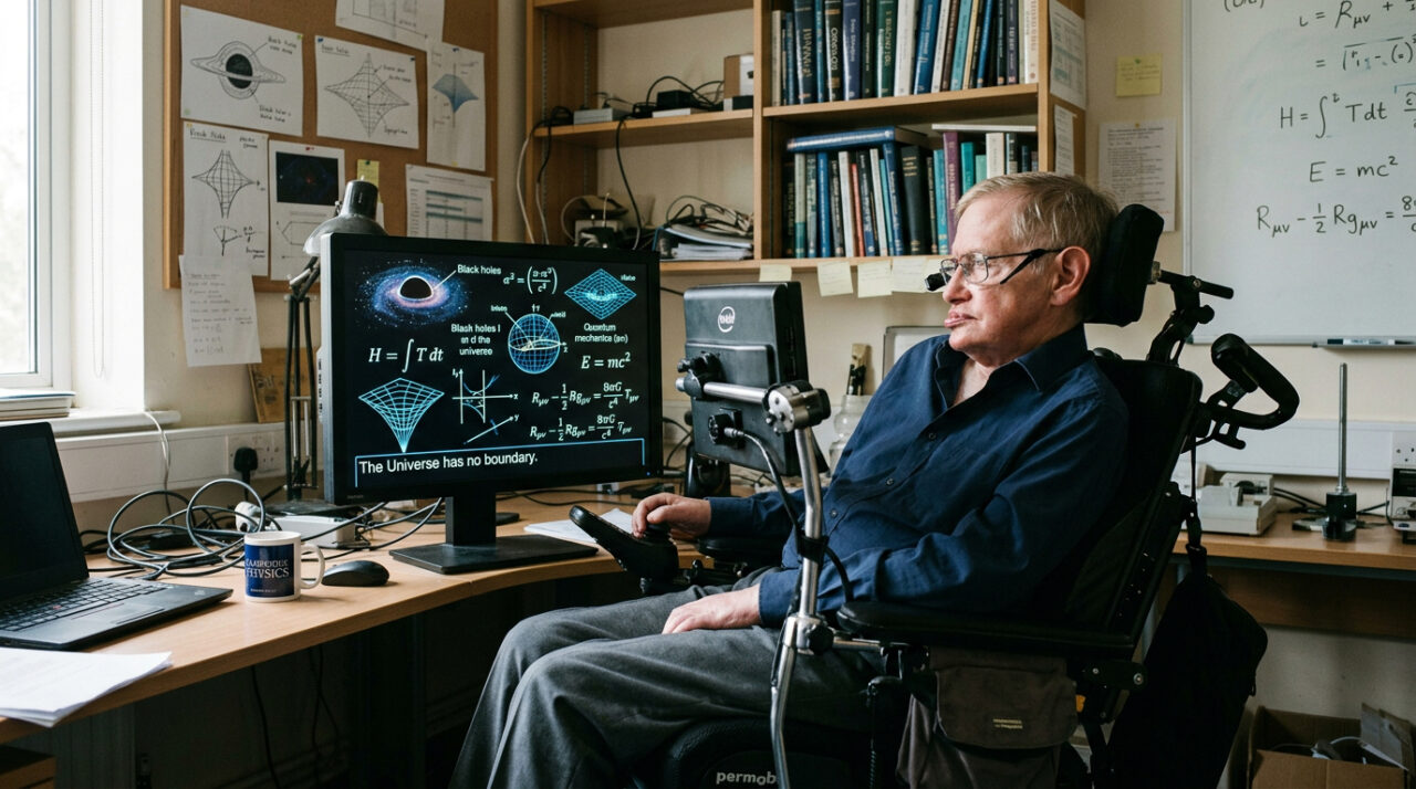 Stephen Hawking, físico teórico e cosmólogo: "As pessoas quietas e silenciosas são as que têm as mentes mais fortes e eloquentes."