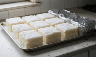 Depois que você provar esse bolo de coco gelado molhadinho, vai querer fazer sempre