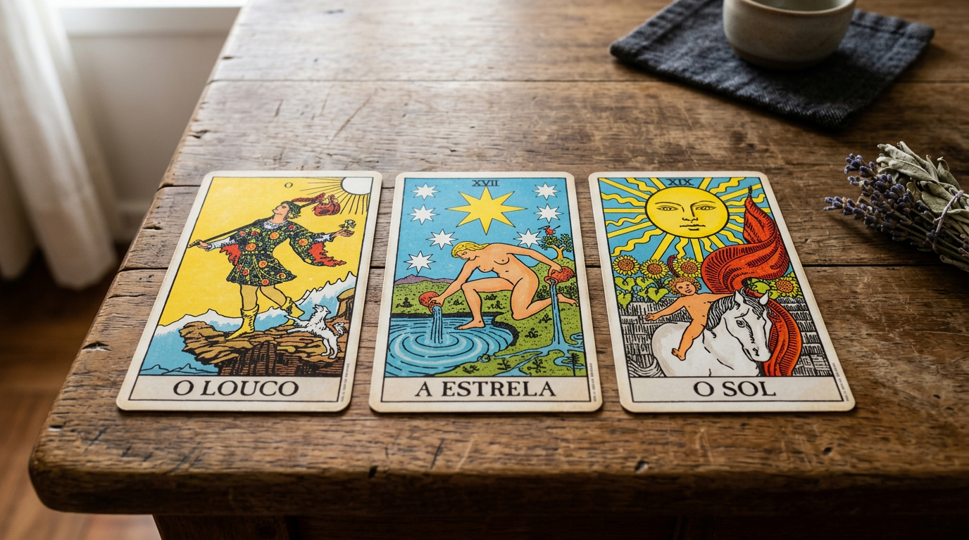 As 3 cartas do tarot que indicam sorte em novos caminhos e podem abrir uma fase promissora
