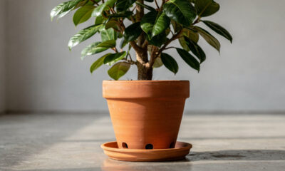 Como escolher o vaso ideal para ficus e evitar erros comuns que enfraquecem a planta em casa
