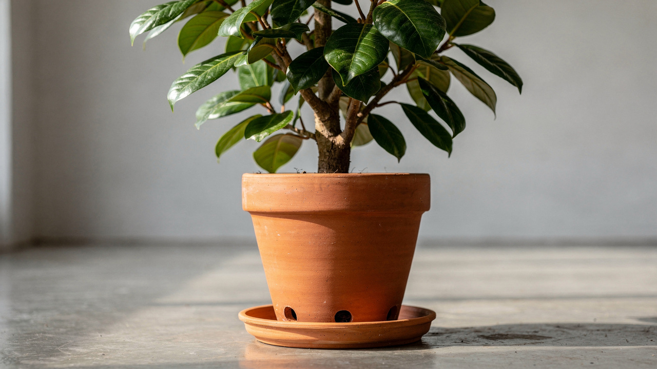Como escolher o vaso ideal para ficus e evitar erros comuns que enfraquecem a planta em casa