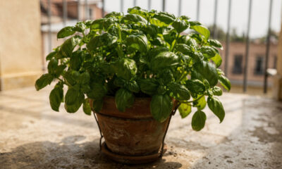 Como cultivar manjericão em vaso e aprender a podar da forma certa para ter folhas sempre novas