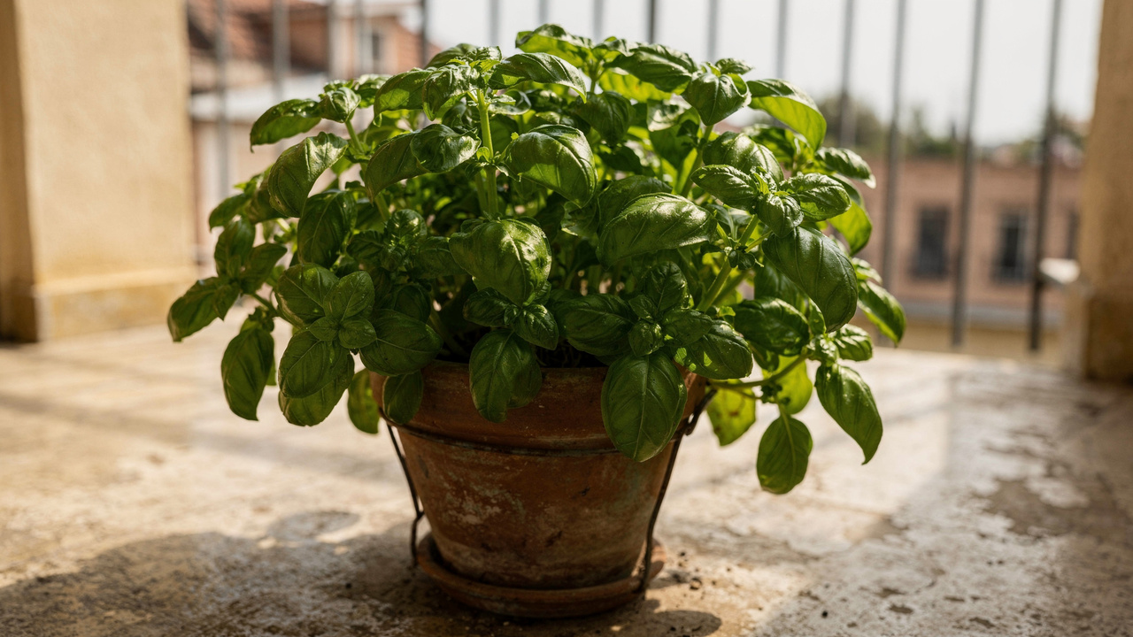 Como cultivar manjericão em vaso e aprender a podar da forma certa para ter folhas sempre novas